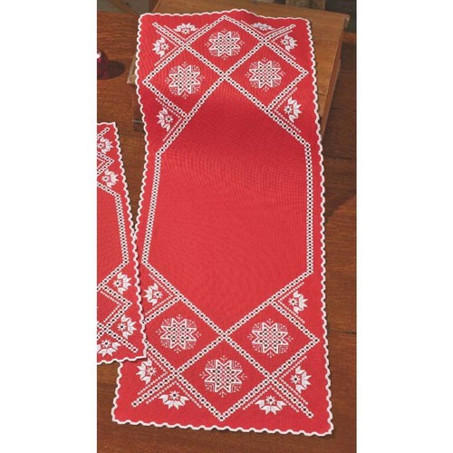 Permin hardanger tischläufer - hardanger,