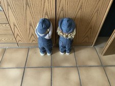 2 Figuren Ohne Gesicht mit Hut ? DEKO  