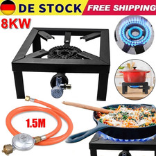 8 KW Gaskocher Hockerkocher