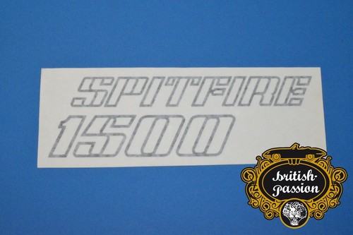 Aufkleber schriftzug spitfire - aufkleber,