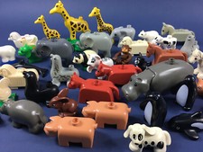 LEGO® Duplo Tier Orca Pinguin Nilpferd Eisbär Robbe Dinosaurier Kuh Variante V