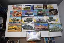 Modellbau 1:72 Konvolut 2 17tlg Fahrzeuge Militär Panzer Revell Esci Airfix
