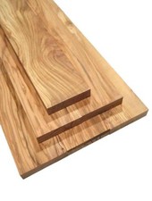 2x Olivenholz Bretter 4 Seiten gehobelt trocken 51x9,5cm x 24mm Rustico 