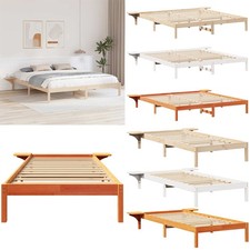 Bettgestell massivholz kiefer - bettgestell,