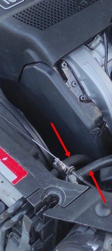 Audi servo hose - audi, s8