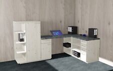 Eck-Schreibtisch + Schränke