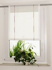 Scheibengardine Bistro Vorhang modern lila grün Streifen Muster Gardine neu