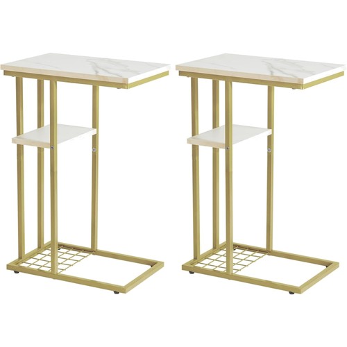 Beistelltisch 2er set form - 2er, c-form