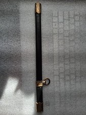 Scheide Leder/ Messing