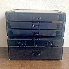 Make Up Organizer mit Schubladen, stapelbarer Schmuckkasten