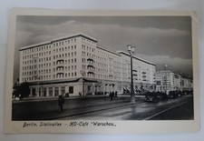 AK Berlin Stalinallee HO-Cafe