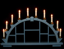 Schwibbogen blau Leerbogen