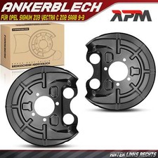 2x Ankerblech Bremsscheibe