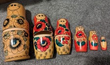 Babuschka matroschka holz - babuschka,