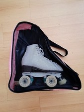 WIFA Rollkunstlauf Rollschuhe Gr. 35 mit Tasche & Schutzabdeckung