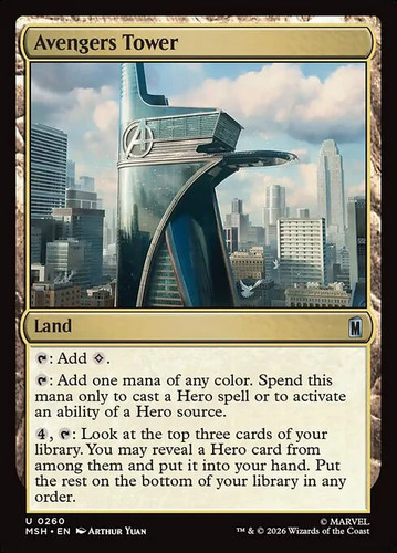Magic mtg avengers tower - magic/mtg,