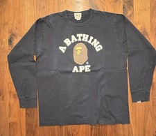 A Bathing Ape Bape, Pullover, Schwarz, Gr. M