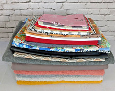 Stoff-Paket viele große Stücke Baumwolle Frottee Jersey Blusenstoffe 5,3 kg