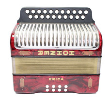 Handharmonika , Akkordeon , Hohner, Erica , C-F, neuwertig