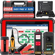 LAUNCH X431 PAD V PAD 5 ECU Programier X-PROG 3 TSGUN BST360 VSP600 OBD Scanner