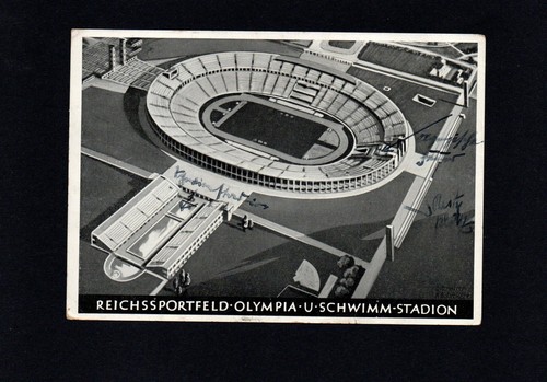 Olympia postkarte s w - dr., s/w