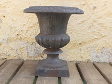 Französische Amphore Gusseisen – Pflanzgefäß Vase Antik Vintage Garten Deko