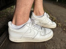 used NIKE AIR FORCE 1 '07 - low - weiß - Gr. 45,5 - NIKE ID CW2288-111
