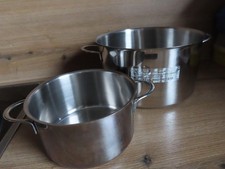 2 Stück  Kochtöpfe ~