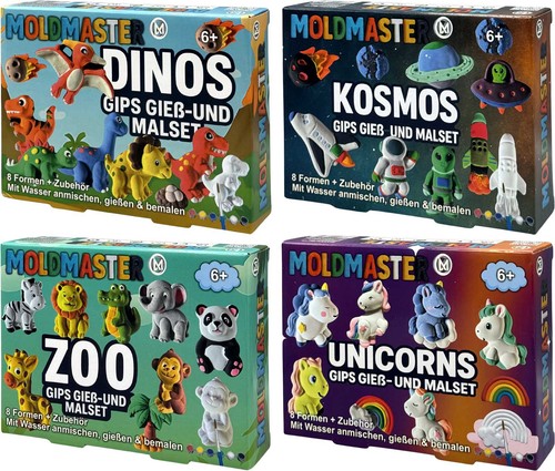 Gips bastelset kinder figuren - kinder,
