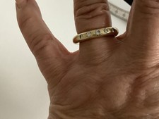 Massiver Ring 585 GG 14ct 5