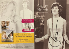 Autogramm Peggy MARCH Schlager ab 60er Jahre - Mit 17 hat man noch Träume xyz