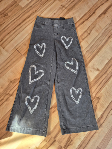 Mädchen hose stretch grau - h&m,