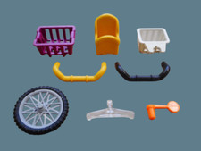 Playmobil Fahrrad BMX Ersatzteile Korb Reifen Rad Lenker Ständer Sitz Auswahl