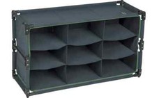 Bo-Camp Campingschrank 9 Fächer Campingzubehör Wohnmobil Outdoor B-Ware