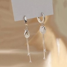 Creolen Langkette Sterling