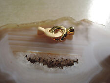 925 Silber vergoldet Schliesse Hakenverschluss Basteln Schmuck Karabinerhaken