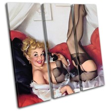 Vintage Mädchen Poster Sexy