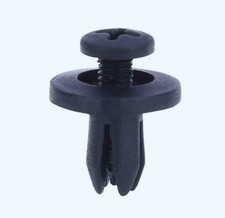 20x Befestigung Clips Universal 6mm KLIPS VW AUDI PEUGEOT HONDA SCHWARZ #025