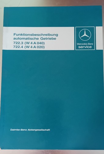 Mercedes werkstattbuch - mercedes,