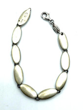 Massives Fossil Armband 925