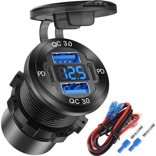 12v usb steckdose ports - steckdose,