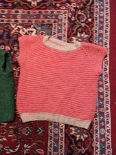 handgestrickte Weste 6Jahre