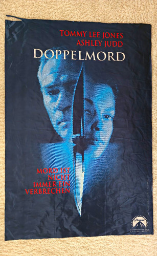 Doppelmord kino stoffbanner - kino,
