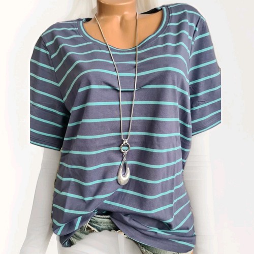 Sheego shirt tunika kurzarm - shirt,