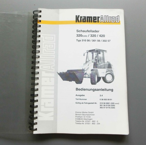 Kramer radlader 320 - euro ,