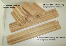 50/25 Stück Holznagel