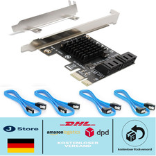PCIe 3.0 SATA Karte 4 Ports