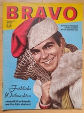 BRAVO Nr.51 von 1962 Sonja Ziemann, Maria Schell, Freddy Quinn, Claus Wilcke...