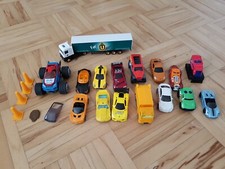 Spielzeugauto Set 22 Teile Rennautos Müllwagen Lastwagen LKW Müllauto uvm.