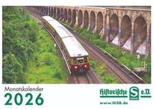 Wandkalender Historische S-Bahn Berlin 2026